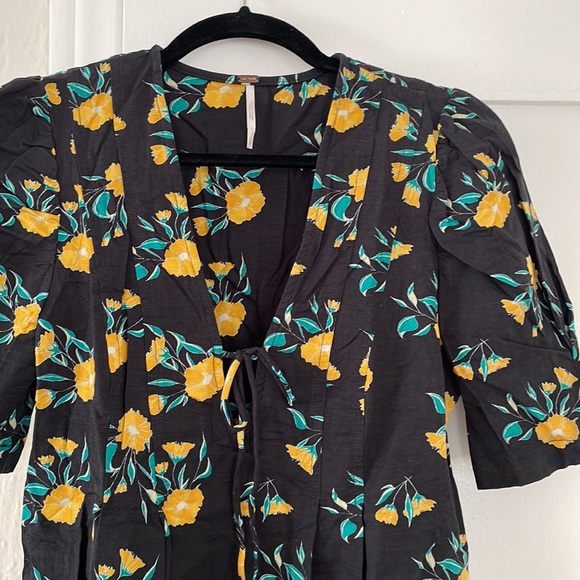 Free People Floral mini/tunic - Picture 6 of 7